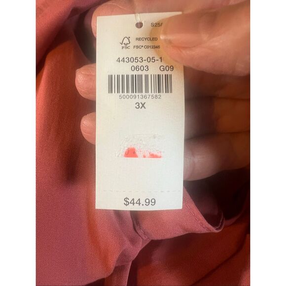 Old Navy Tea Rose Midi/Maxi Sundress Sz 3X NWT - Picture 5 of 7